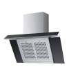 36 Inch Wall Mounted Tempered Glass Range Hood And Smoke Extractor