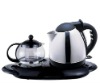 360 degree rotational base Electric teapot with water cooker