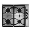 4 Built-in gas stove stainless steel