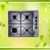 4 Burners,Enamel Supporter,SS Top Gas Hob