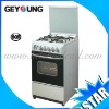 4 Gas Burners Free Standing Gas Oven