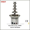 4 Layers Full Stainless Stell Material Chocolate Fountain Suitable for Commercial Use in Cake ,Ice Cream Shop