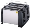 4 Slice Plastic Toaster /twins toaster