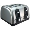 4 Slice Stainless Steel Toaster with Patents
