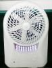 4 in 1 Solar Fan With LED Lights