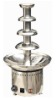 4 layers high-grade stainless steel chocolate fountain