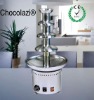 4 layers high-grade stainless steel industrial chocolate fountain