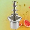 4 tiers high grade commercial stainless steel chocolate fountain machine
