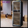 438L for 168 bottles compressor wine display cooler