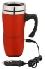 450ml red color Electronic mug