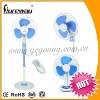 45w 220v/110v STAND FAN with 3 speed /led light/remote/timer from 16''/18''/20''with CE,CB certificate