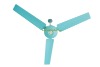 48" ceiling fan of 3-blade in green painted