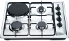 4Built-in gas stove stainless steel