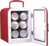 4L car&picnic mini fridge/portable mini refrigerator/beverage&fruit refrigerator/carriable mini fridge/personal refrigerator