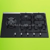 5 ring tempered glass new gas hob