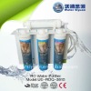 5 stage RO system quick-change filter with Booster bump