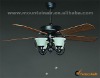 52" Black Ceiling Fan With Lights