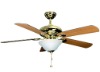 52" Ceiling Fan with 5 Blades and Single Light(CHI0001)