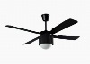 52"inch 4 blades decorative ceiling fan with one light,