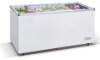 520L  Double sliding Glass Door chest freezer with CE/CB/RoHS