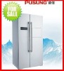560L home double door refrigerators with LCD reveal