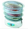 6.5L 1200W 2 Plastic Layers Food Steamer with CE/CB