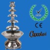 6 Layers Stainless Steel Auger-type Chocolate Fountain for Commercial use in China
