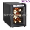 6 bottles Table Wine Cooler With Adjustable Feet