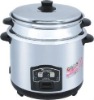6-cup stainless steel inner pot rice cooker