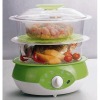 6L 850W 2 layers Plastic Food Steamer with GS/ROHS/CE