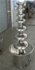 7 tier stainless steel commercial chocolate fountain