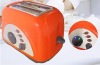 700W 2 slice plastic toaster