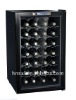70L(28 bottles) metal wine cooler with shelves