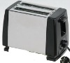 750W 2 slice SS toaster with  LVD/EMC/ROHS/LFGB