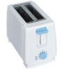 750W 2 slice plastic toaster with LVD/EMC/ROHS/LFGB