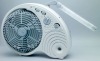 8'' Oscillating Rechargeable fan with Lamp & Radio