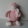 8" Stuffed Pink Bear Baby Toy