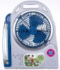8'' mini rechargeable fan with light