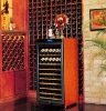 80-Bottle Wooden Wine Refrigerator