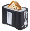 850 W 2 slice plastic Logo toaster with CE/GS/EMC/ROHS/LFGB