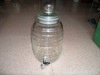 8L Glass Juice Jar with water faucet 20