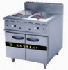 8kw Luxurious Electromagnetic Double-cylinder Fryer