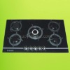8mm Black Tempered Glass Cooker Stove