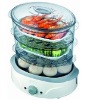9.5L 1200W 2 Plastic Layers Food Steamer with CE CB