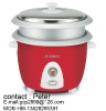 900W Drum Rice Cooker Commercial Use red