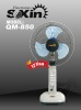 AC&DC Rechargeable fan with lights(QM-850)