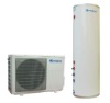 Air Source heat pump with water tank