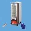 Air cooler and heater with fireplace