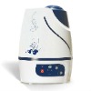 Air humidifier with timer setting and moisture control