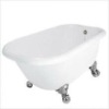 American Bath Factory T050A Trinity 60" Acrylic Rolltop Clawfoot Tub